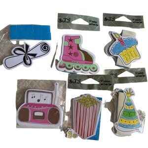 SanLori Scrapbooking Standouts & Foam Tape Set of 6 Packs 10 Standouts Each